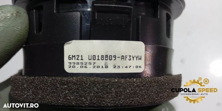 Grila ventilatie bord 6M21U018B09 Ford Mondeo MK4 [facelift] [2010 - - 2