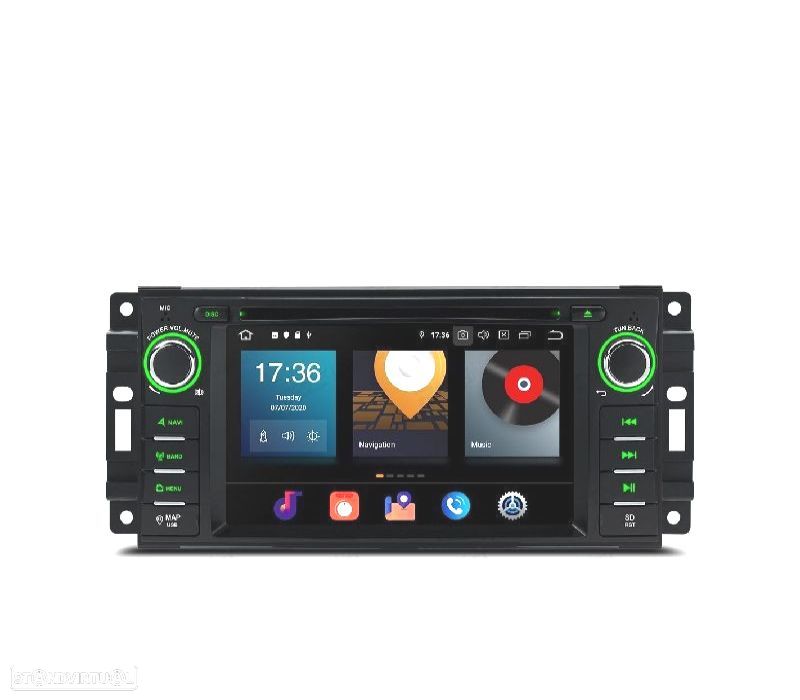 AUTO RADIO GPS ANDROID 11 PARA JEEP DODGE CHRYSLER - 4