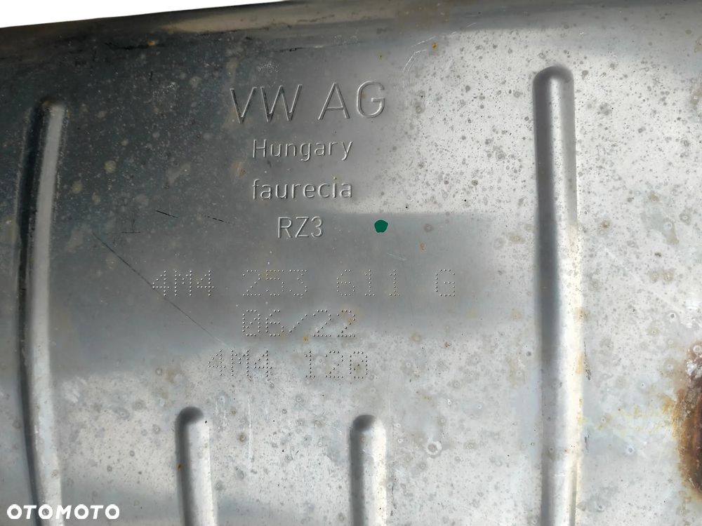 AUDI Q7 4M LIFT 3.0 TDI / 4M4253611G / TŁUMIK WYDECH / PRZEPUSTNICA / ORYGINAŁ - 5