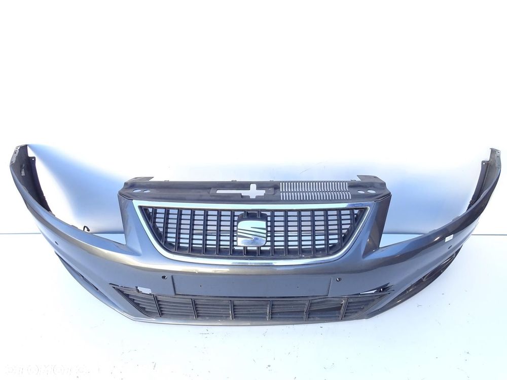 ZDERZAK PRZÓD PRZEDNI + ATRAPA + HALOGENY + 4x PDC LR7H SEAT ALHAMBRA II 7N - 2