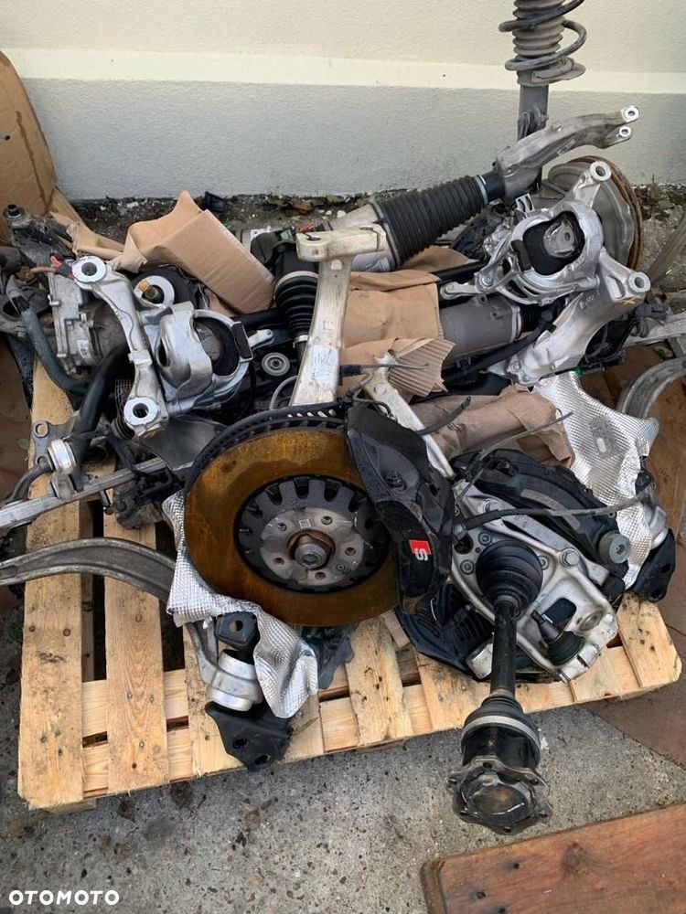 zwrotnica piasta tarcza wahacz audi q5 80a sq5 - 3