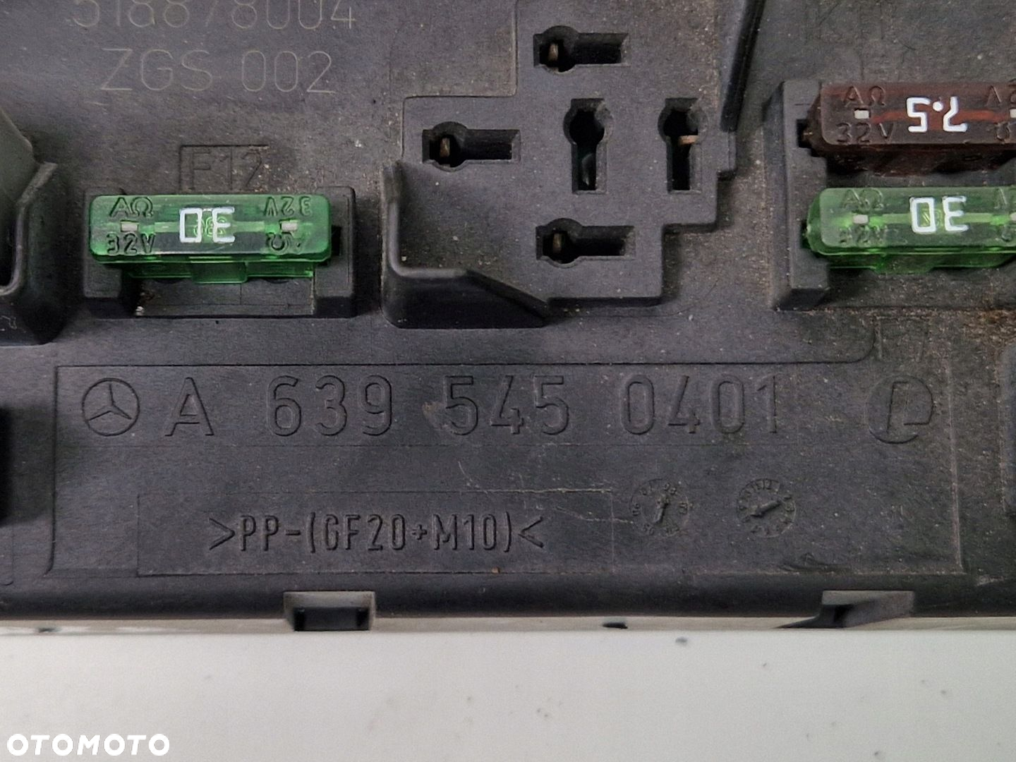 VITO VIANO W639 STEROWNIK SKRZYNKA BEZPIECZNIKÓW A6395450401 1CZ - 2