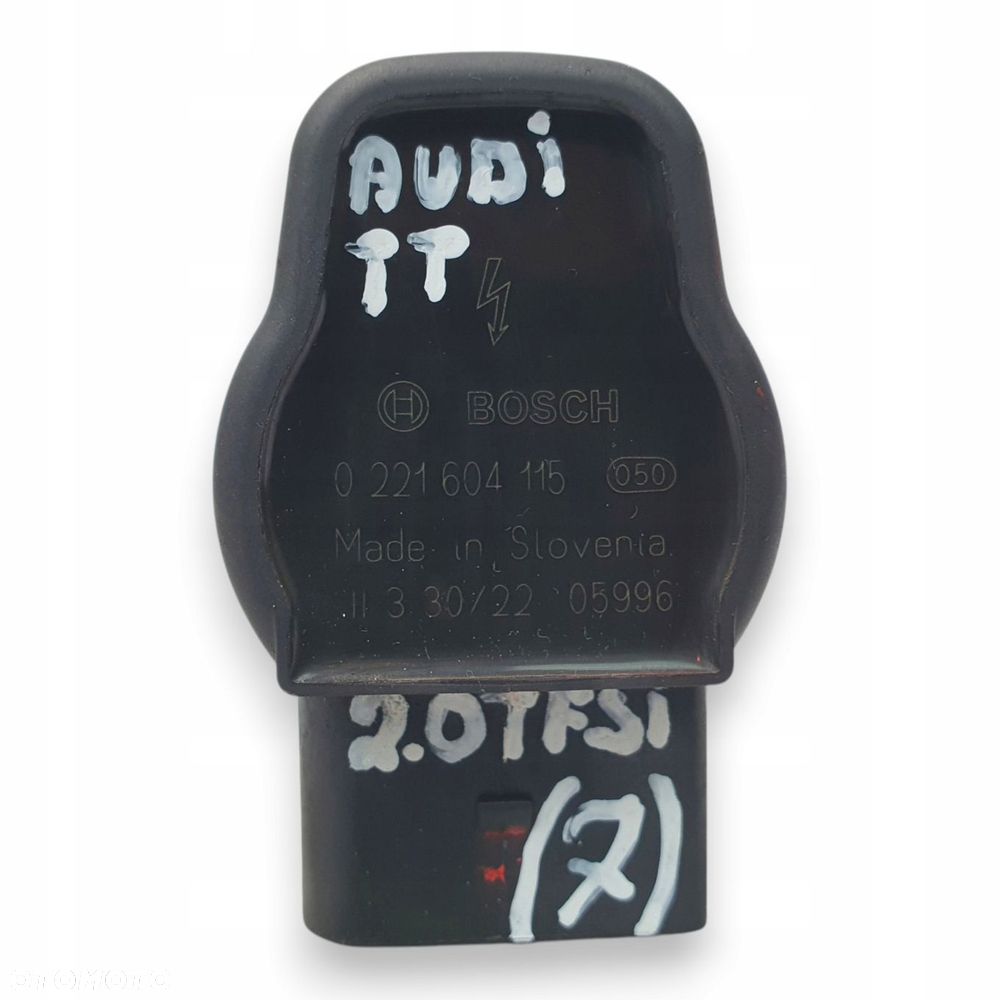 CEWKA ZAPŁONOWA Audi TT VW Golf Seat Skoda 2.0 TFSI Bosch 0221604115 - 3