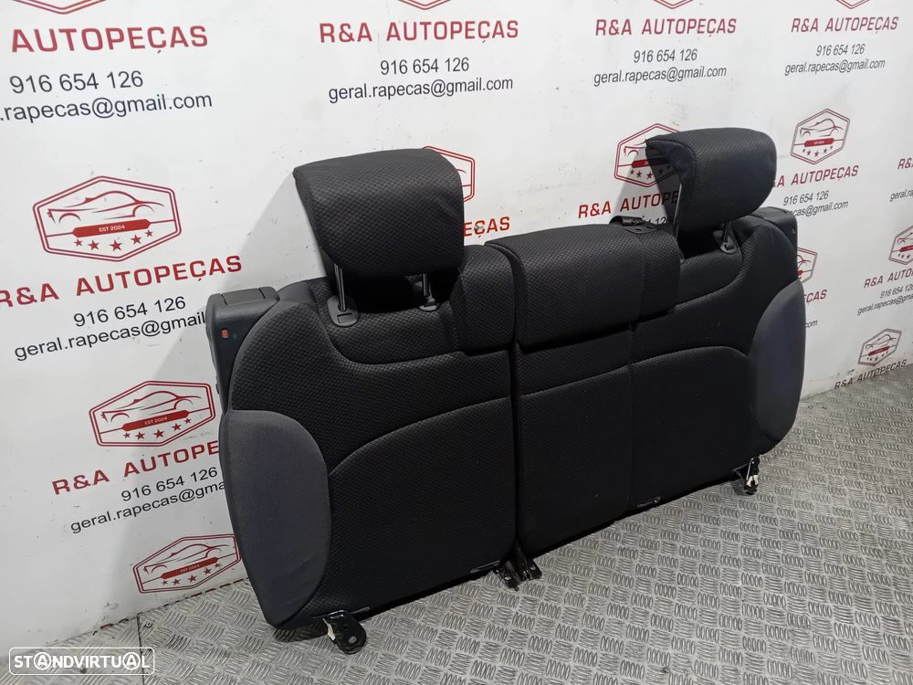 Conjunto de Bancos Trás Traseiro Fiat Stilo 3VR Imaculados Tecido Original - 6