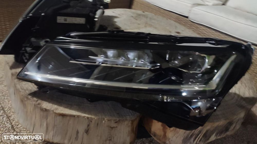 conjunto de faróis Full Led Matrix Skoda Superb 3V completos - 5