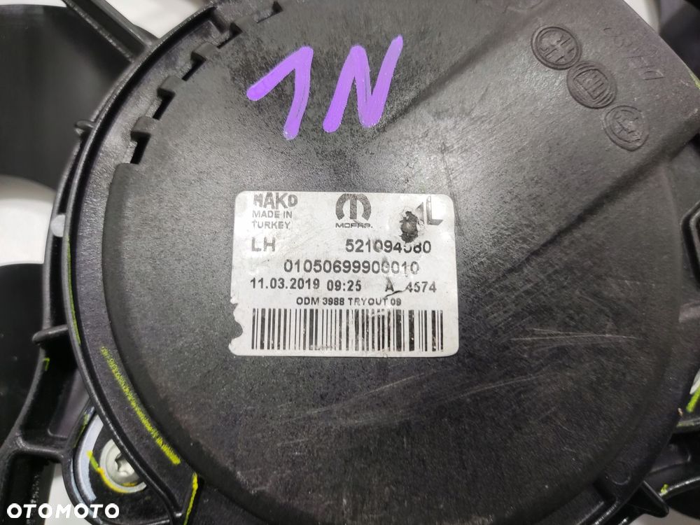 wentylator chłodnicy obudowa fiat doblo ii 1.3 m-jet euro 6 00521017600 17- - 10