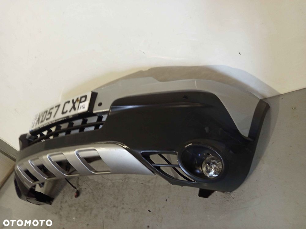 + ZDERZAK PRZÓD PRZEDNI OPEL ANTARA 92U SREBRNY PDC CZUJNIKI HALOGENY - 2