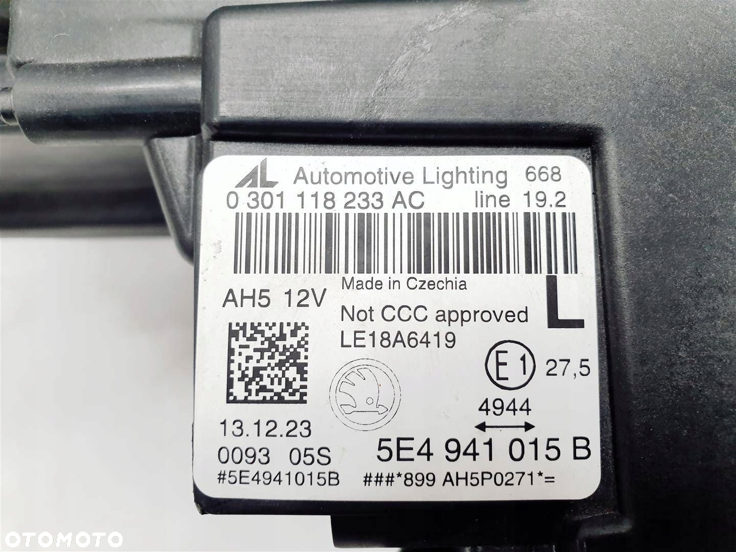 SKODA OCTAVIA 4 IV 5E4 20r LEWA LAMPA PRZÓD FULL LED ORY EU - 11