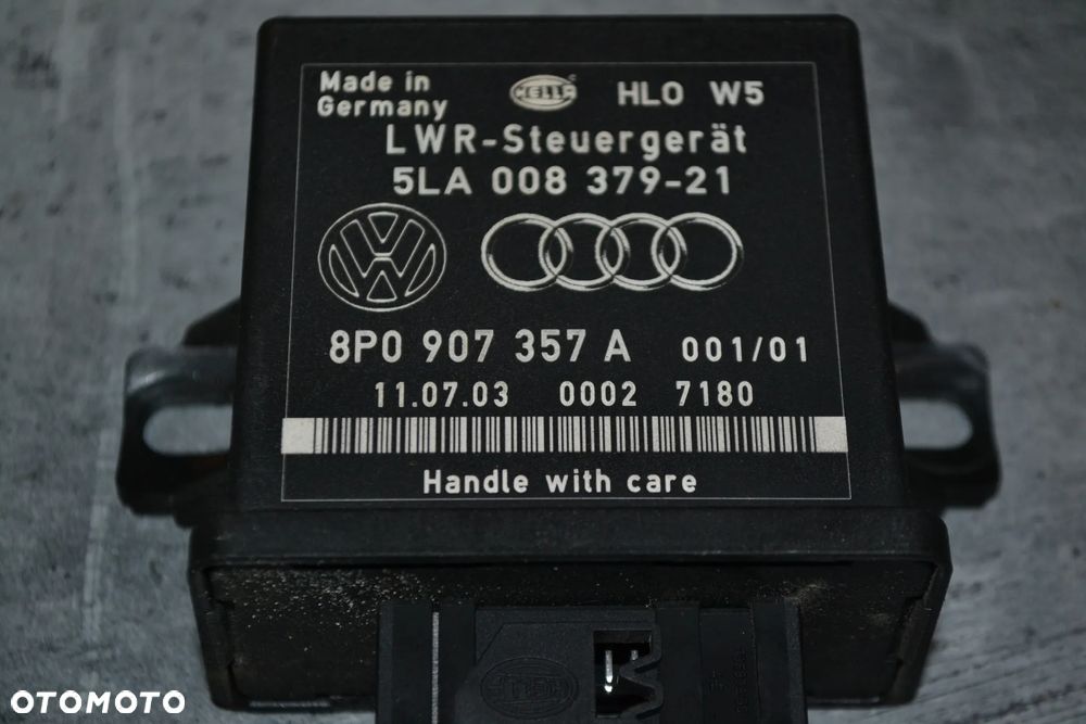 AUDI A3 8P MODUŁ SWIATEŁ KSENON STEROWNIK 8P0907357A - 2