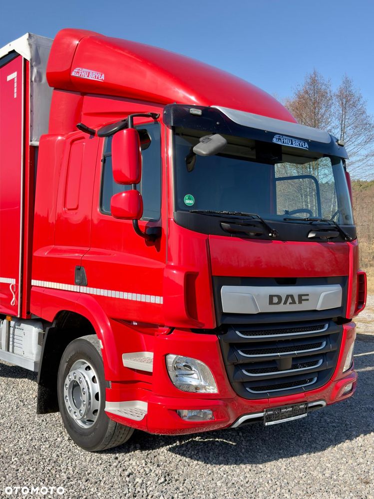 DAF CF320 / FIRANKA / WINDA  / E6 / 9500 ŁADOWNOŚĆ / NISKI PRZEBIEG / AUTOMAT / SYPIALKA /JEDEN WŁAŚCICIEL / SPROWADZONY / 18PALET / 2019 / JAK NOWY - 13