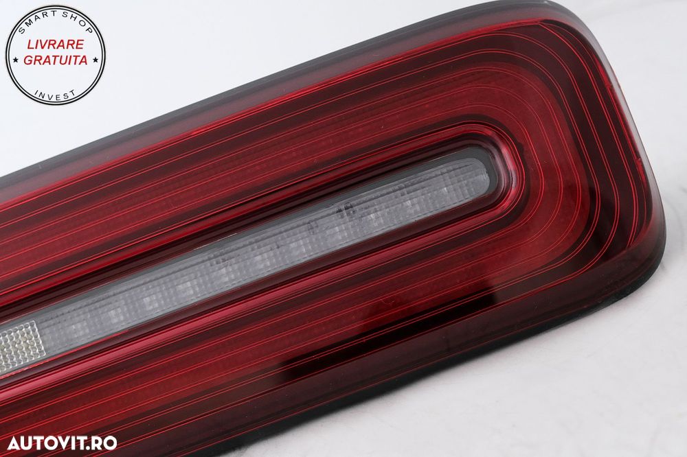 Stopuri Full LED Mercedes G-Class W463 Facelift (2018-2022) LED Dinamic Secvential- livrare gratuita - 10