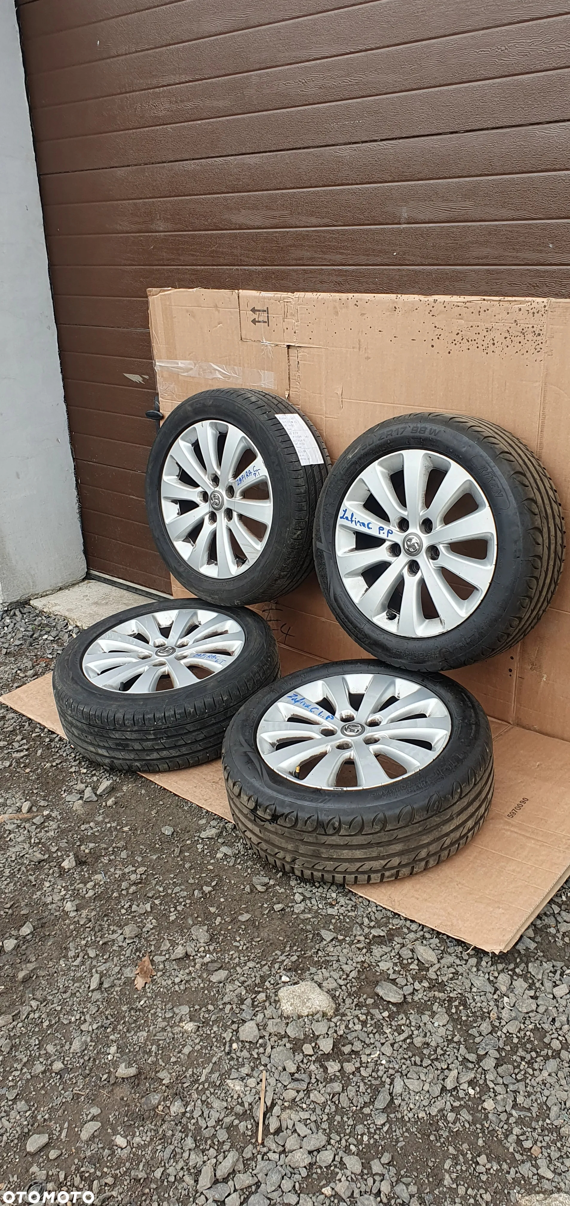 Alufelgi z oponami alusy 5X115 6J ET44 R17 Opel Zafira C 0P044 K3 0P044 K3 - 3