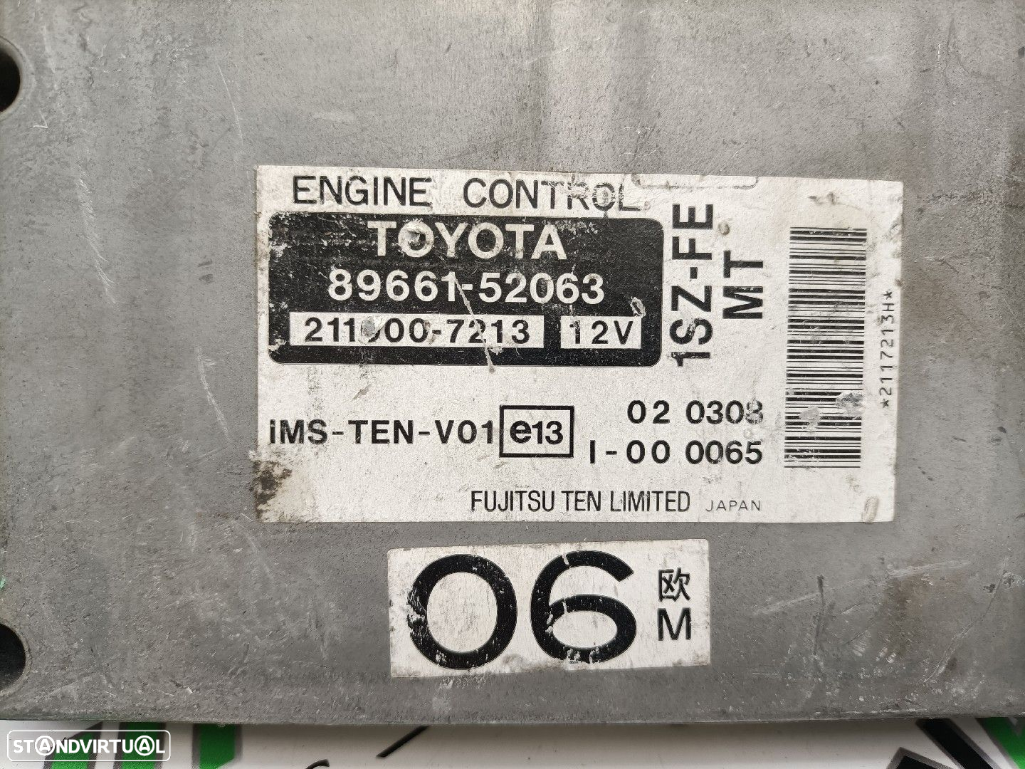 Centralina Motor Toyota Yaris (_P1_) - 2
