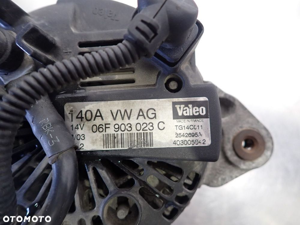 ALTERNATOR VOLKSWAGEN TOURAN 1.9 06F903023 - 4