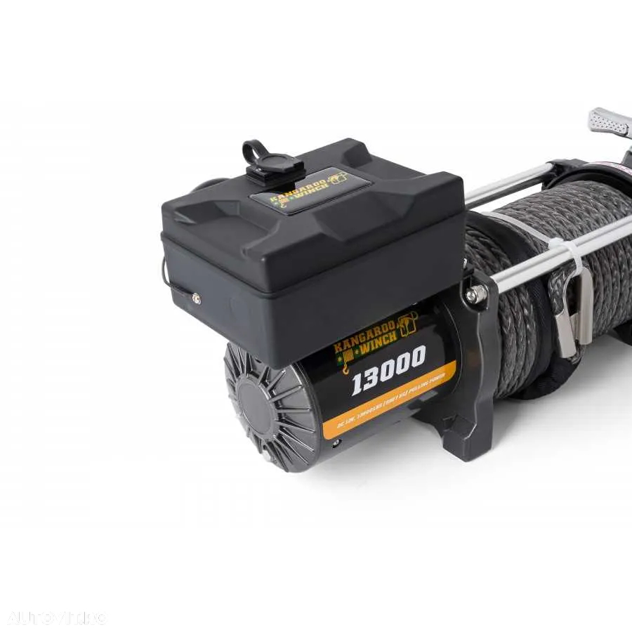Troliu electric KANGAROOWINCH K 13000lbs (trage 5897 kg), cablu sintetic - 8