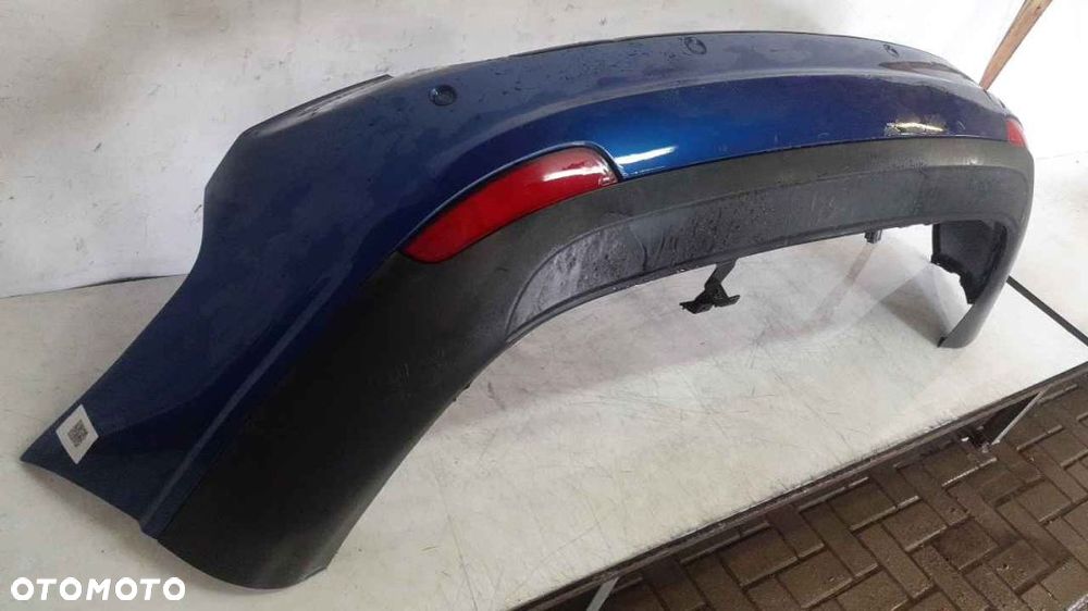 ) ZDERZAK TYŁ TYLNY DO VOLVO V50 LIFT FL NIEBIESKI BŁĘKITNY PDC CZUJNIKI - 3