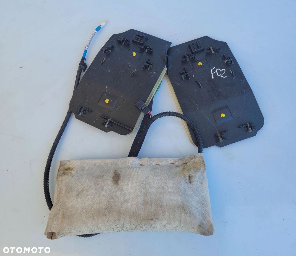 PODUSZKI LĘDŹWIOWE PRAWA LEWA BMW F02 8248217 - 6