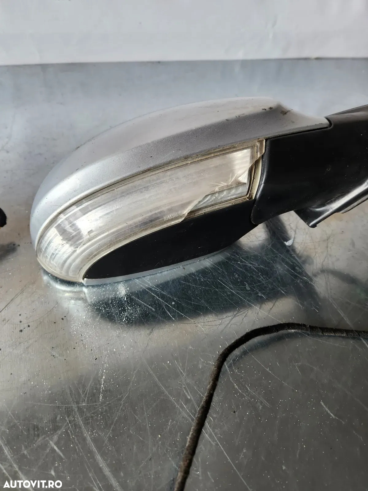 Oglinda Dreapta Vw Passat B6 Electrica Cu 6 Fire La Mufa Semnalizare Sparta - 4
