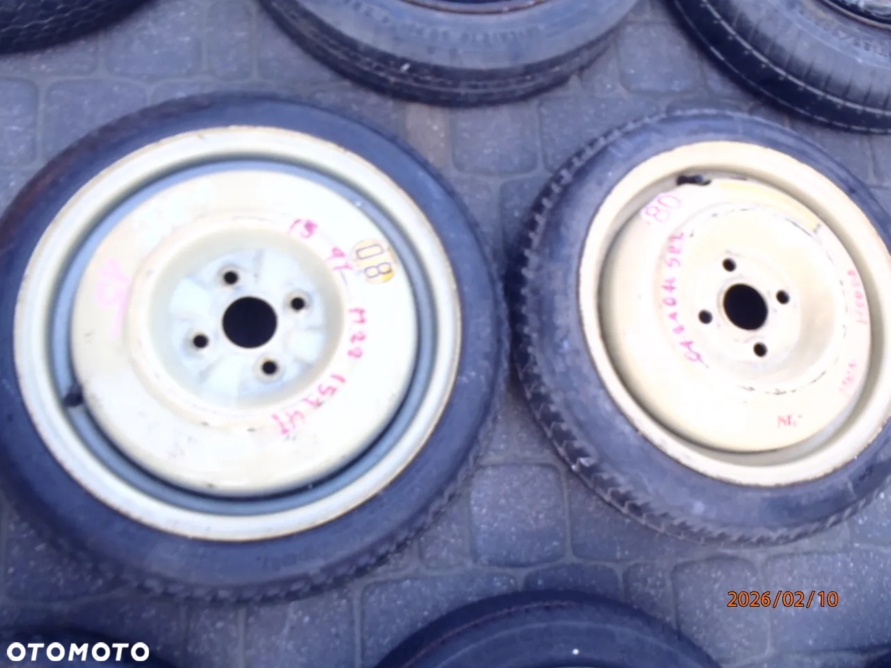 felga felgi koło dojazdowe mazda honda 4x100 14 - 13