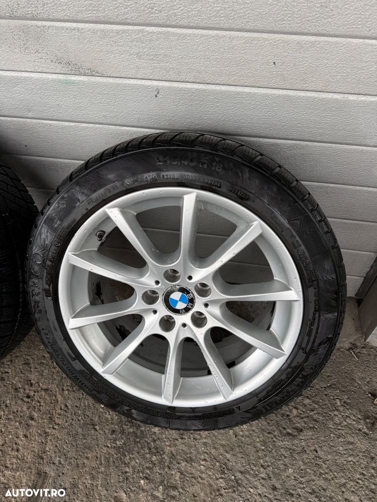 Set Jante Originale BMW pe 18" (Style 328) cu Senzori Presiune - F10, F11, F30, F31 -Rotile sunt in stare tehnica optima - 3