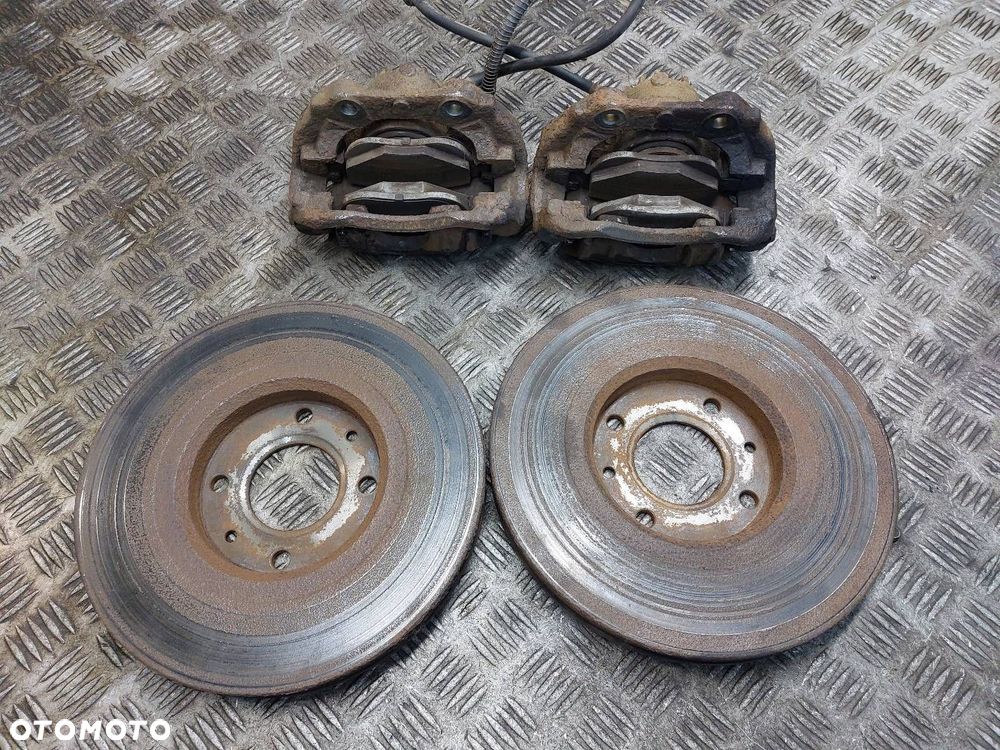 TARCZE HAMULCOWE PRZÓD + KLOCKI + ZACISKI CITROEN XSARA PICASSO I 1.8 16V - 3