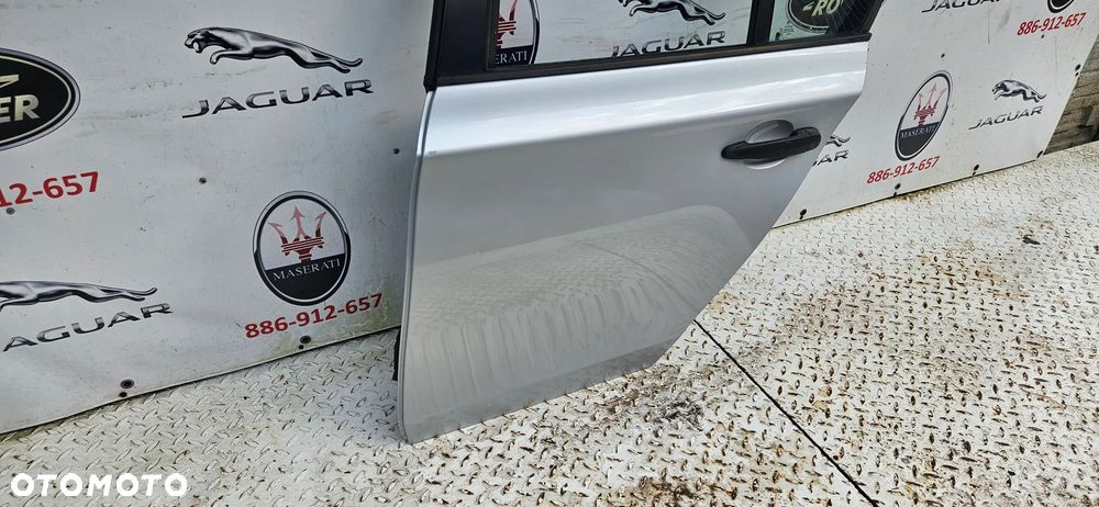 BMW 1 E87 5 drzwi Kompletne Drzwi tył lewy Drzwi Tylne lewe TITANSILBER METALLIC - 10