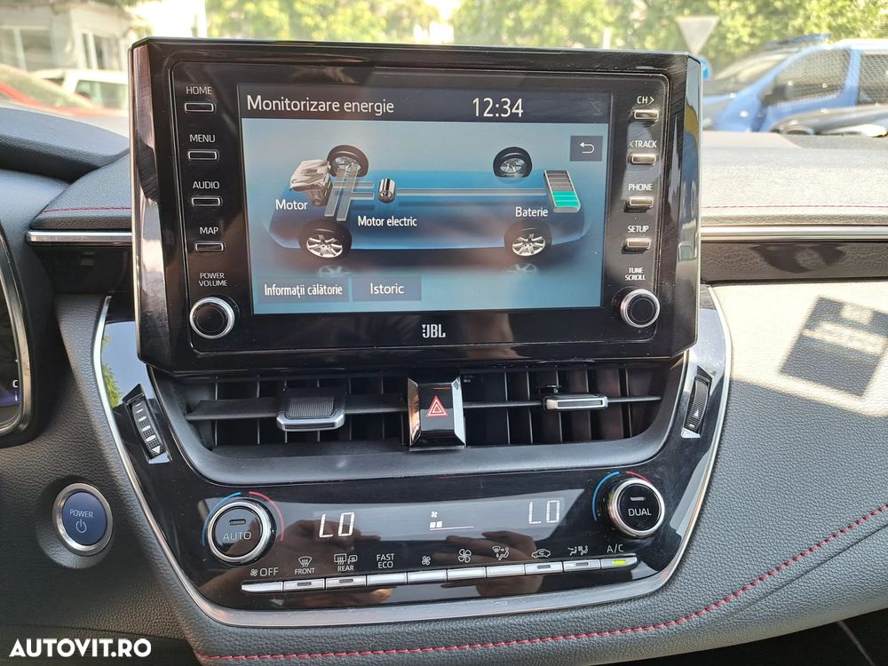 Toyota Corolla 2.0 HSD Dynamic interior Negru - 19