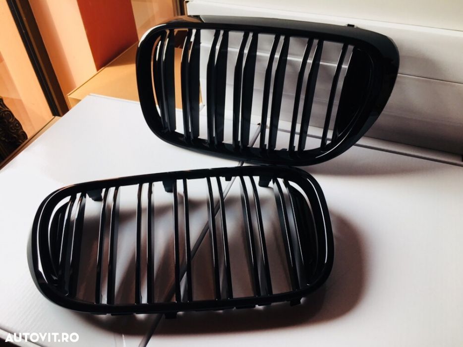 Grile Fata negru lucios pentru Bmw seria 5 G30 G31 ⭐️⭐️⭐️⭐️⭐️ - 5