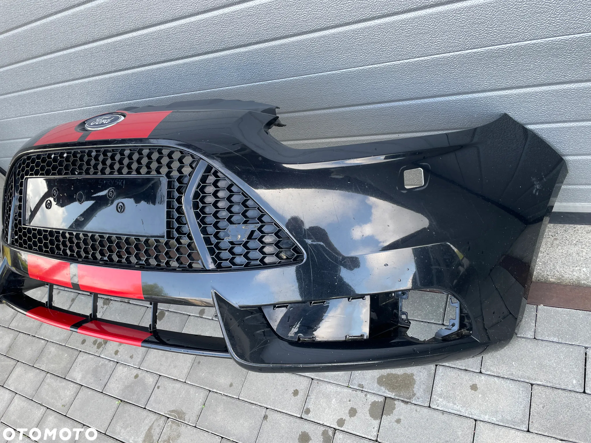 ZDERZAK PRZEDNI FORD FOCUS MK3 ST LIFT  2012-2015 - SPRYSKI - 2