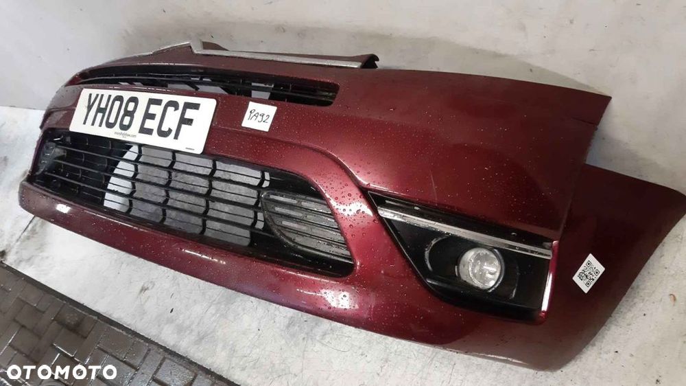 ^ ZDERZAK PRZÓD PRZEDNI DO CITROEN C4 GRAND PICASSO KHLD BORDOWY HALOGENY - 3
