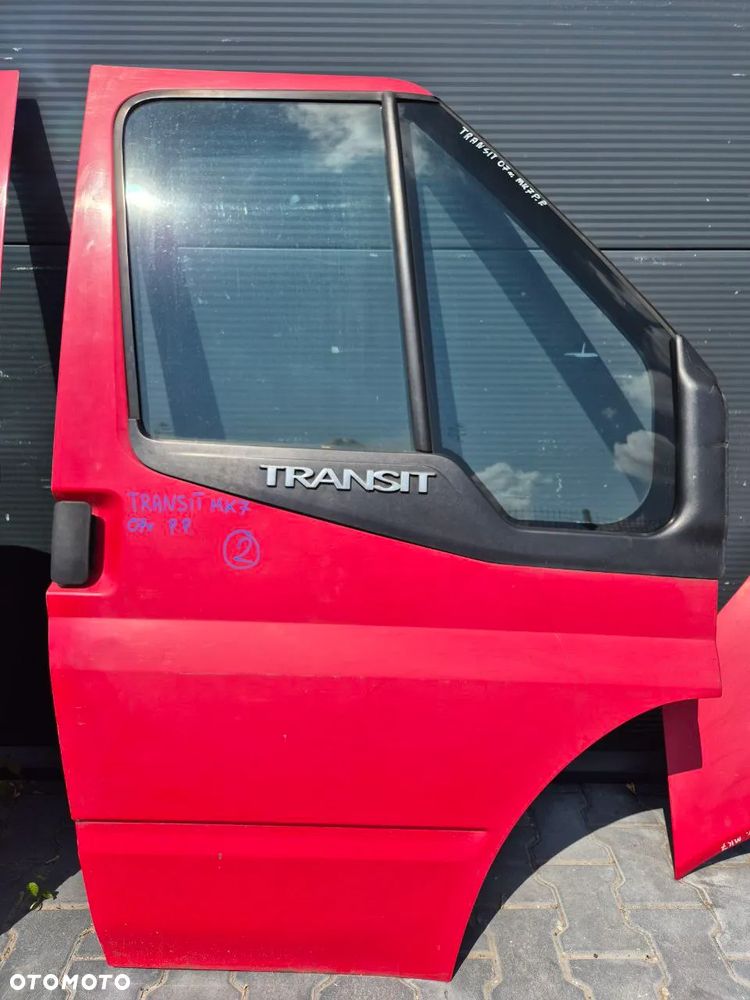 FORD TRANSIT MK7 07r-> DRZWI / MASKA CHŁODNICA / WZMOCNIENIE - 3