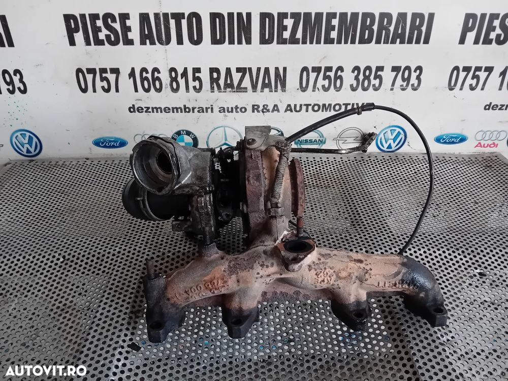 Turbo Turbina Vw Seat Skoda 2.0 Tdi BMP BMM Cod 03G253019L Turbina Passat B6 Golf Touran Octavia - 3