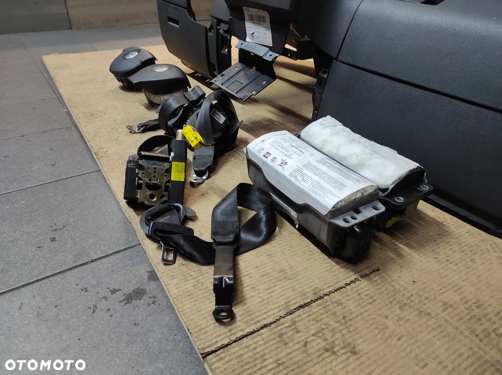 DESKA RODZIELCZA KOKPIT KONSOLA VW TOURAN 03-10R LIFT AIRBAG KOMPLET ZESTAW WYSYŁKA !!!!! - 4
