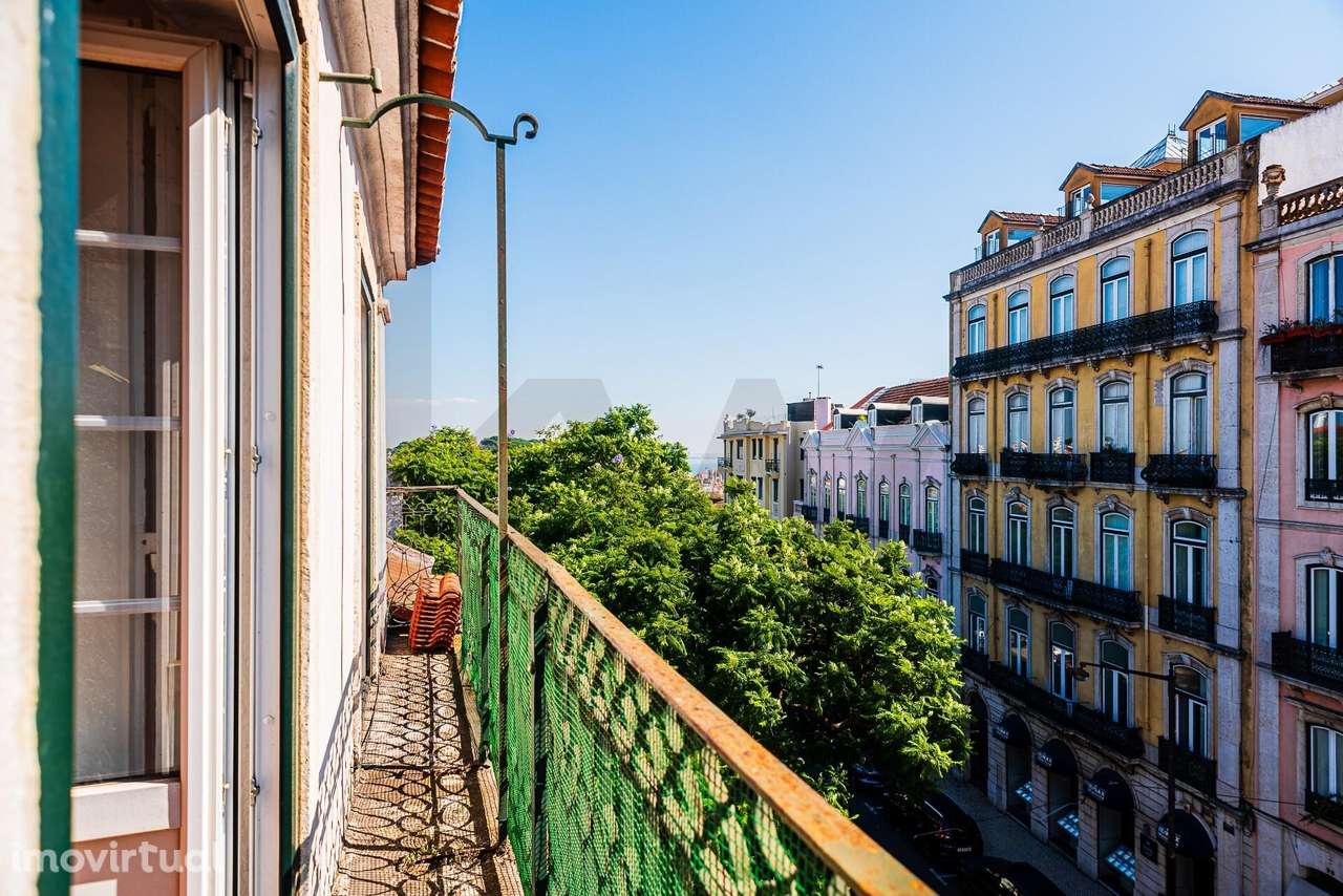 Vista de Ouro no Príncipe Real! Dois quartos e duas casas-de-banho com - Grande imagem: 2/25