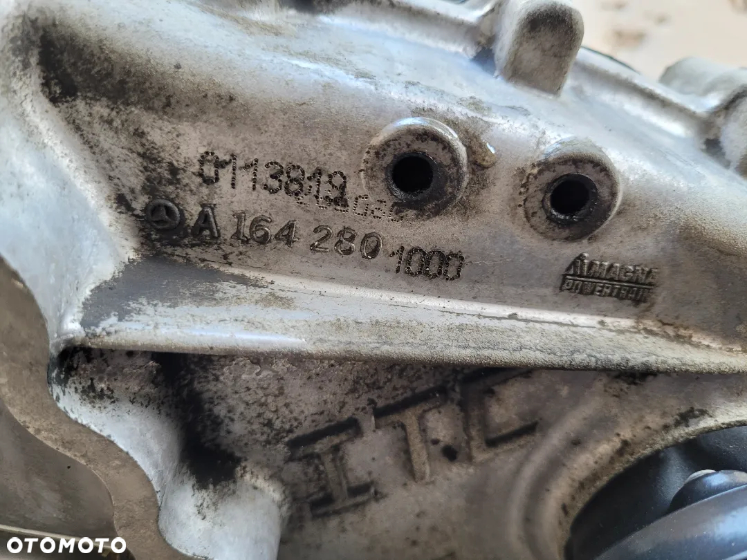 MERCEDES ML GL W164 REDUKTOR Z BLOKADA OFF ROAD 165 TYS - 16
