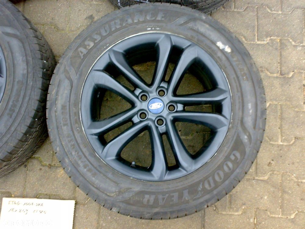ford edge mk2 2015 - koła orginał alu felgi opony 18'' jak nowe - 2