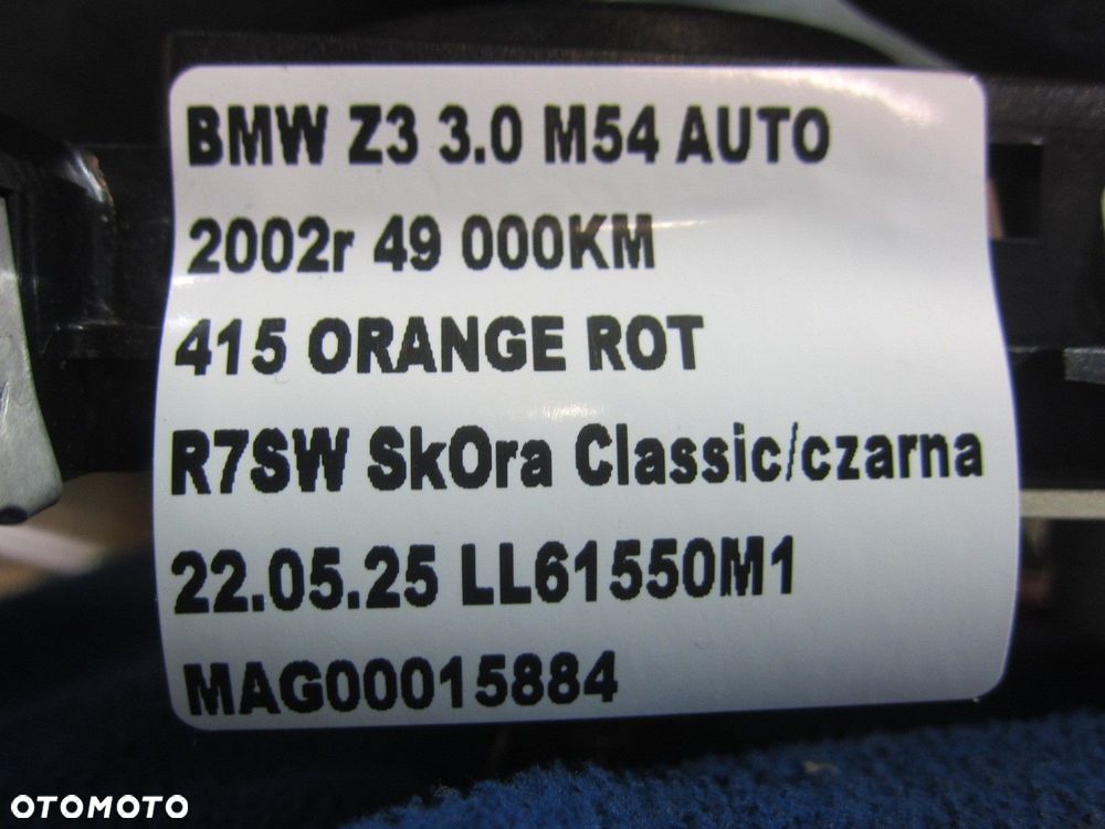 BMW Z3 E36 PANEL STEROWANIA KLIMATYZACJI OGRZEWANIA NAWIEWU 64118397702 - 8