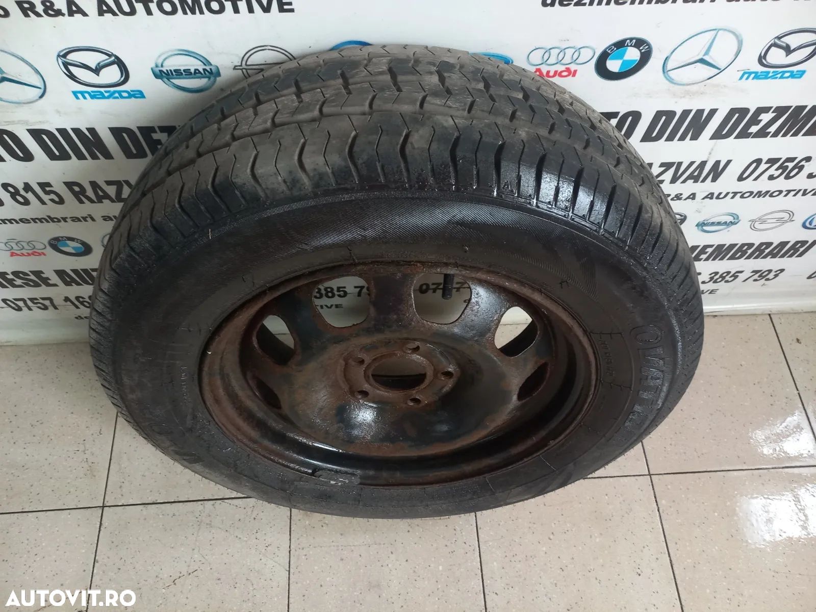 Janta Tabla Rezerva Dacia Duster R16 215/656R16C - Dezmembrari Arad - 1