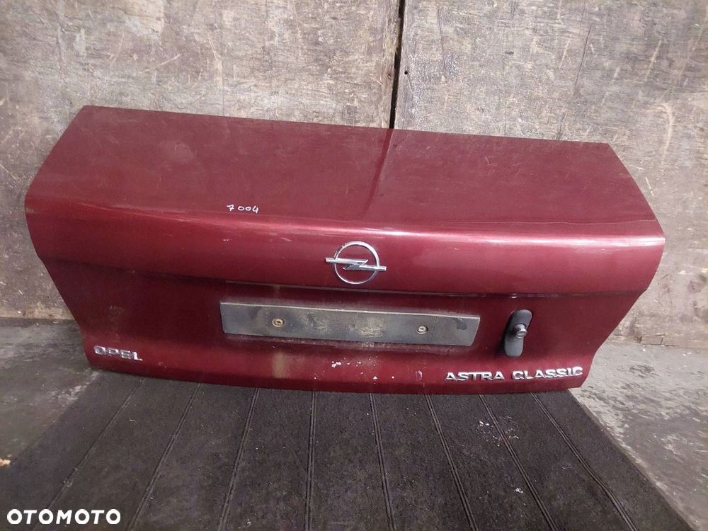 KOMPLETNY TYŁ KLAPA BAGAŻNIKA ZDERZAK TYŁ LAMPY OPEL ASTRA F SEDAN Z549 - 9