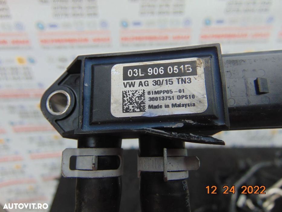 Senzor presiune gaze Audi a6 c7 a4 b9 a5 q5 vw passat b8 golf 7 sharan - 1