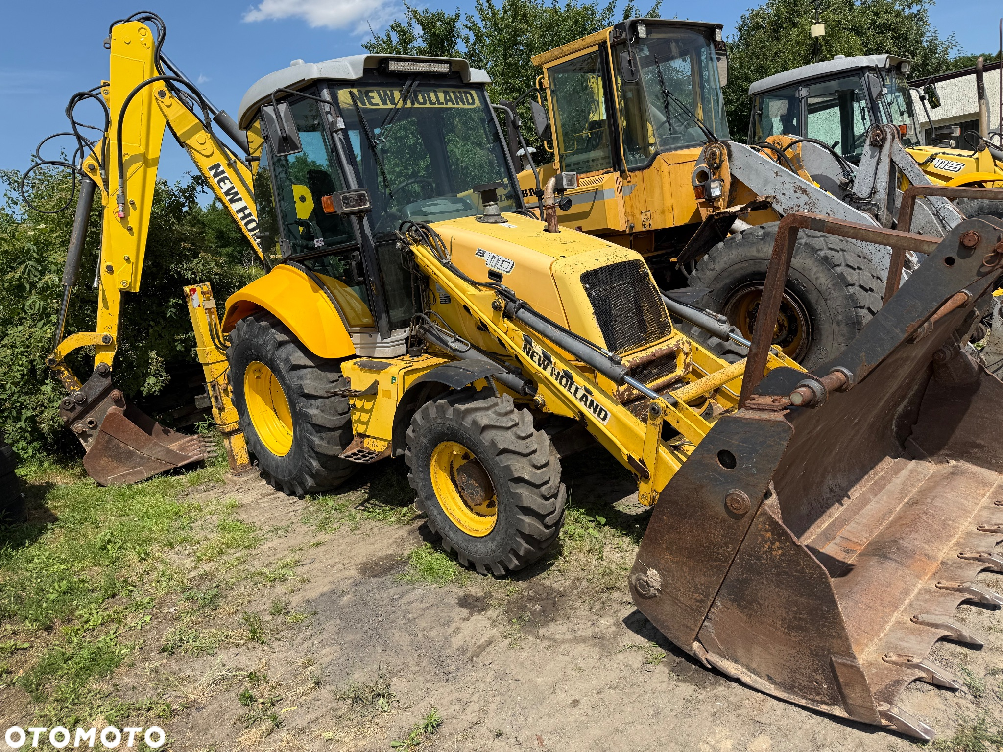 New Holland B115 7800 MTH Umowa Kupna jak jcb 4cx - 16