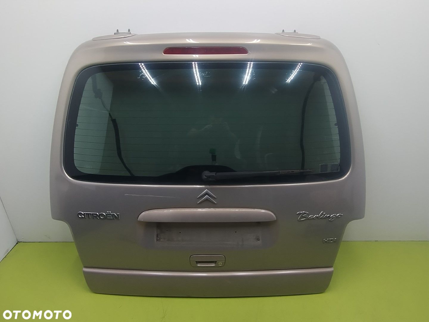 Klapa tył tylna BAGAŻNIKA CITROEN BERLINGO I 02-10 KDDC SZARA BEZ KOROZJI - 1