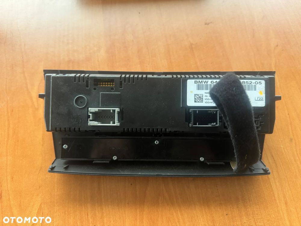 Panel sterowania klimatronik BMW E90 E91 9221852 - 3