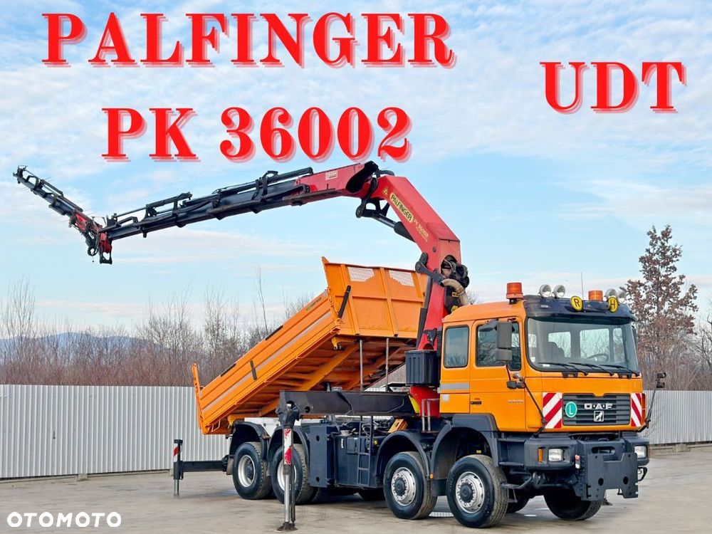 MAN 35.414 * PALFINGER PK 36002 + PILOT * BORDMATIC * 8x6