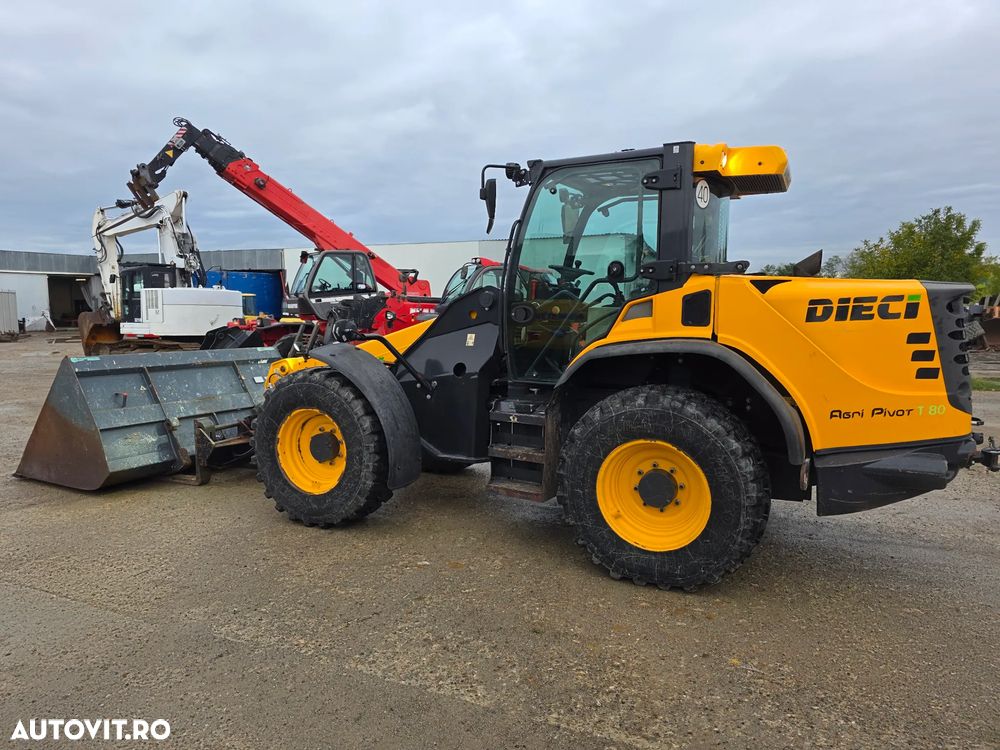 Dieci Agri pivot t80 incarcator frontal telescopic manitou merlo jcb - 3