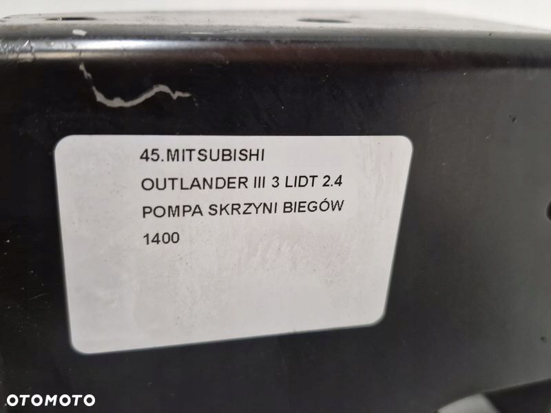 MITSUBISHI OUTLANDER III 3 LIFT 2.4 POMPA SKRZYNI BIEGÓW - 6