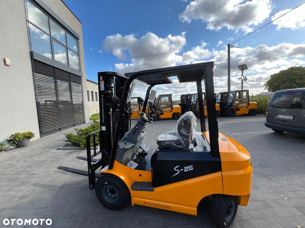 Günter Grossmann Wózek widłowy elektryczny 2,5T Triplex 4,8 m - 3