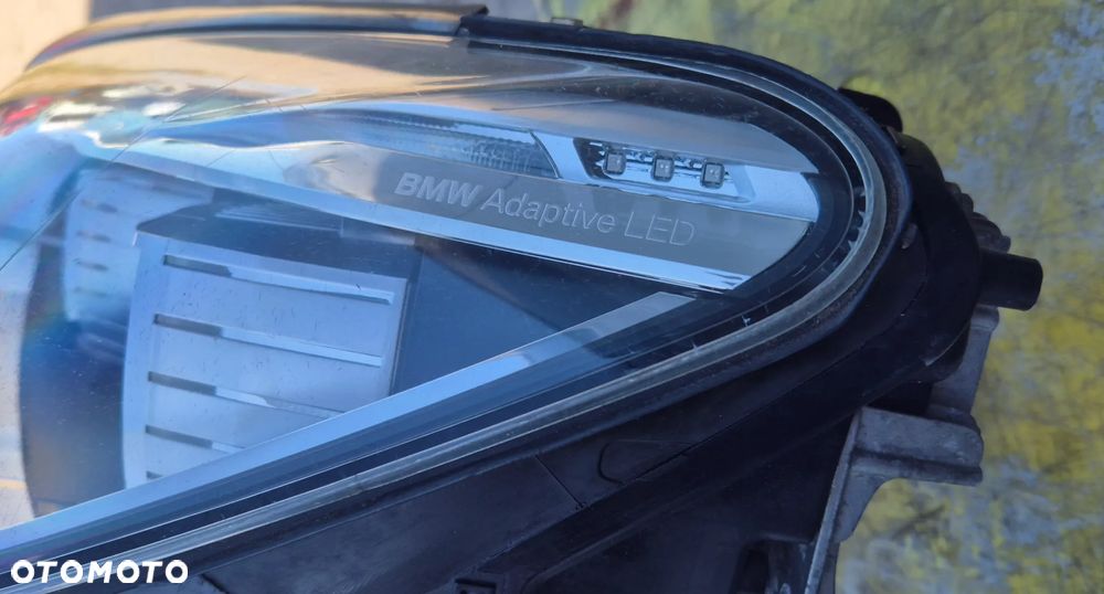 ADAPTIVE LED Reflektor Lampa LEWA ORYGINAŁ EU Przód Przednia Kompletna ! Uzbrojona BMW Seria 7 F01 F02 LCI LIFT - 2