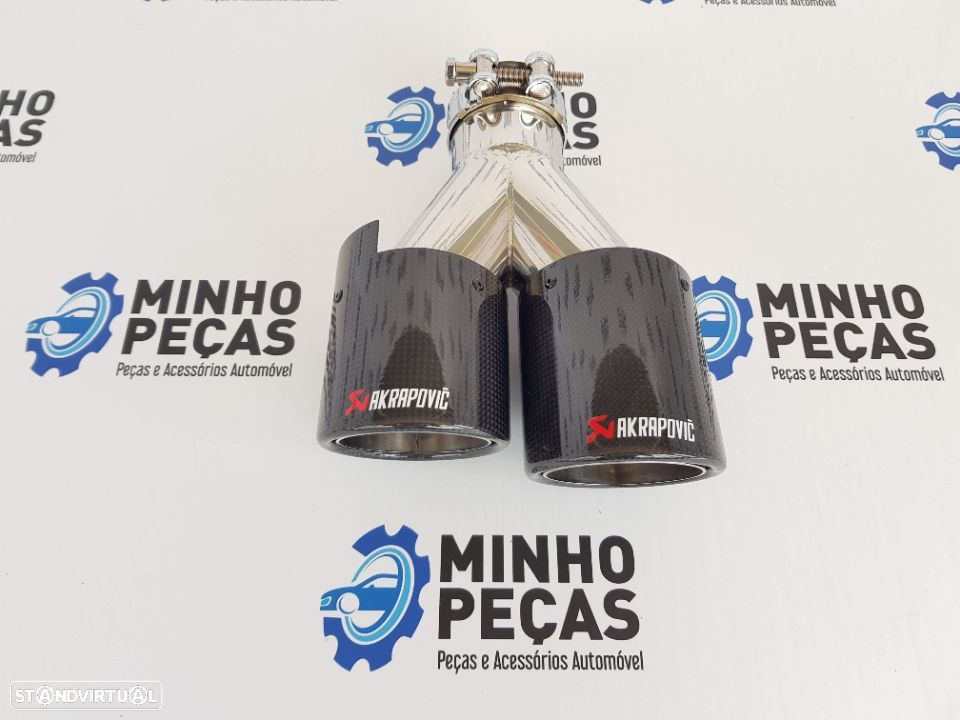 Ponteiras Dupla Look AKRAPOVIC - 2