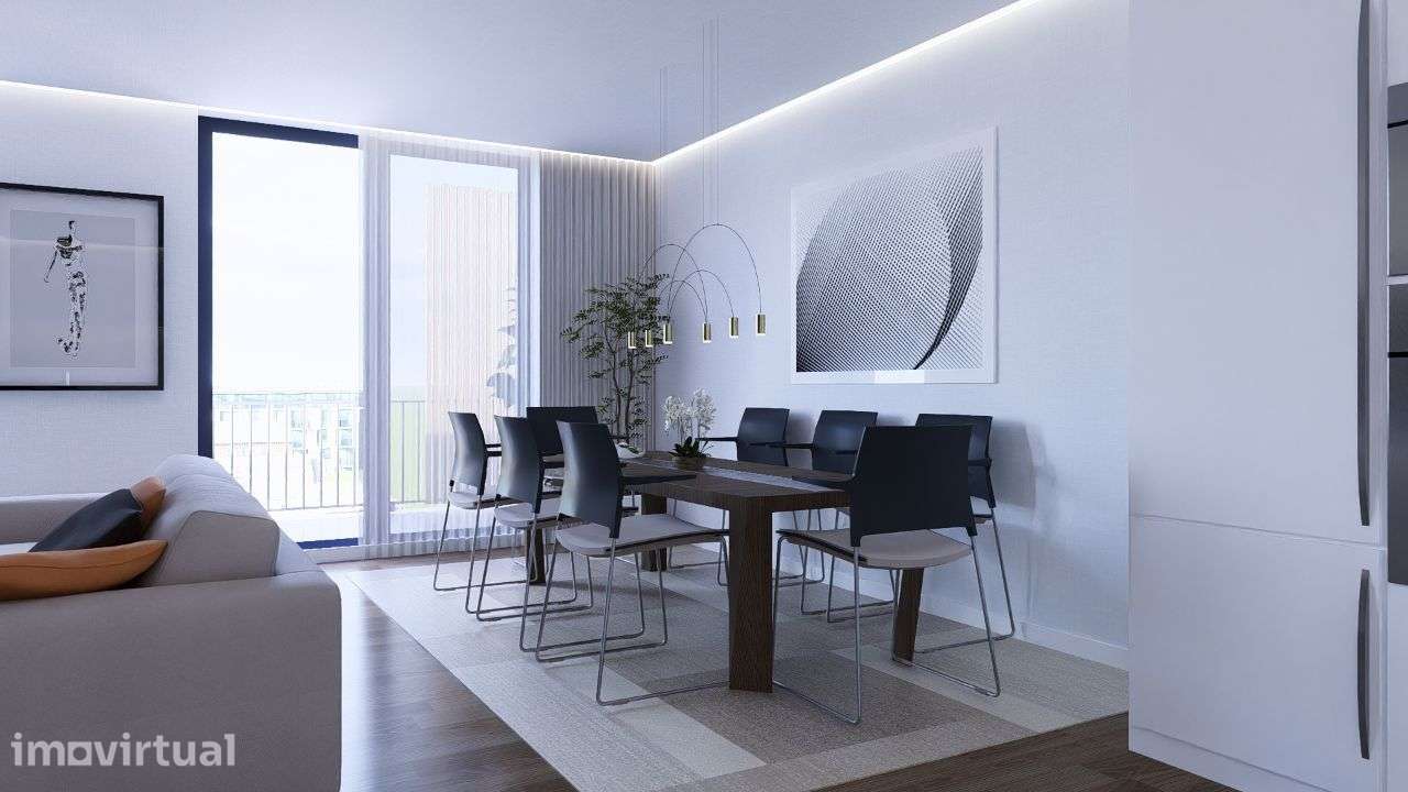 T3 Penthouse novo condomínio fechado Portimão, 2 terraços, 2 lugares - Grande imagem: 4/49
